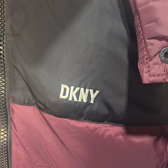 NWT DKNY Sport Women's Colorblock Puffer Jacket - Picture 5 of 11